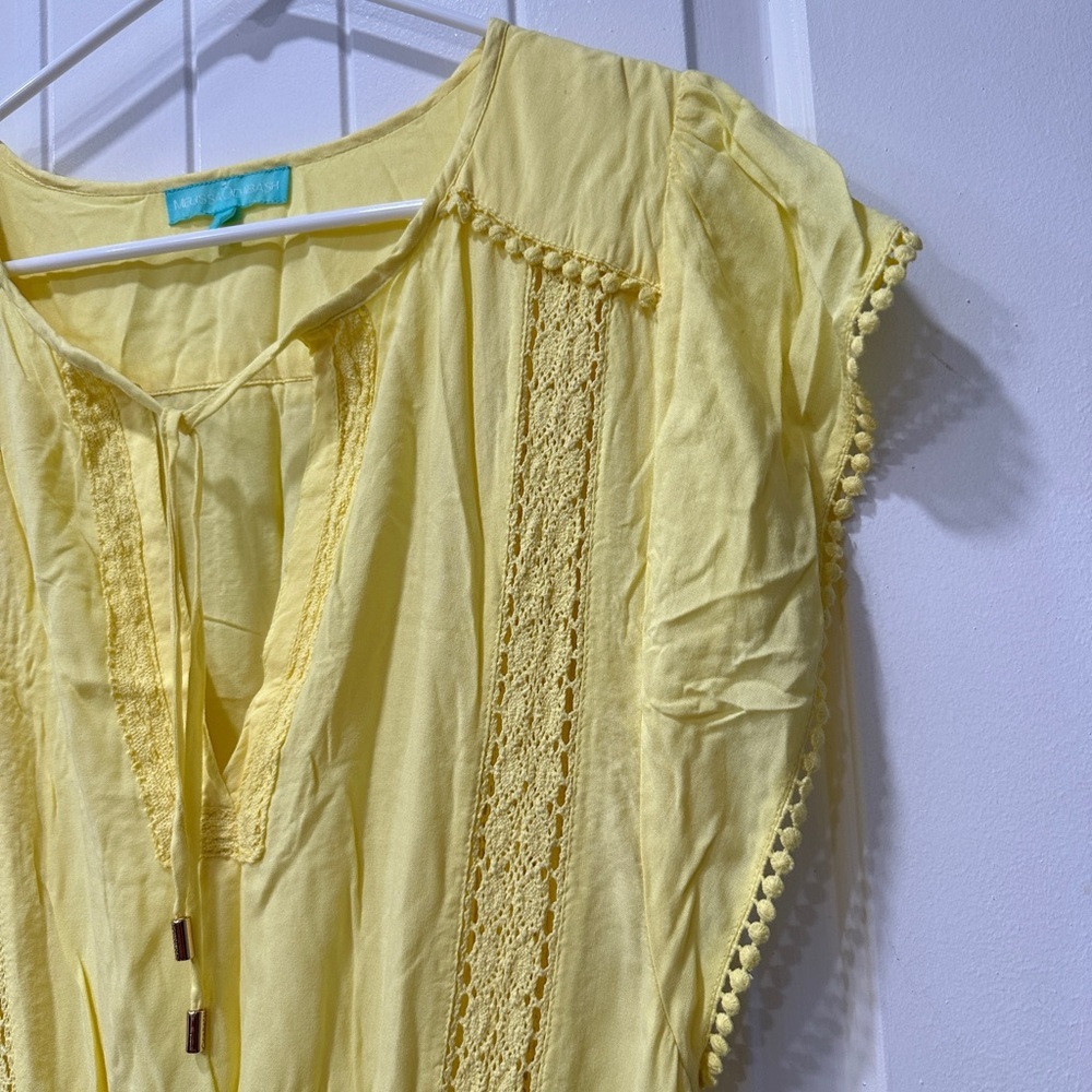 Melissa Odabash Yellow GEORGIE YELLOW DRESS - Picture 8 of 11